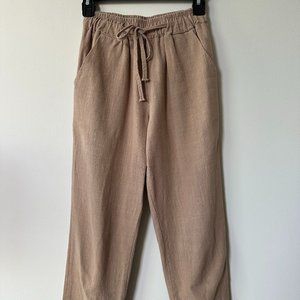 [SOLD] Linen Khaki Pants